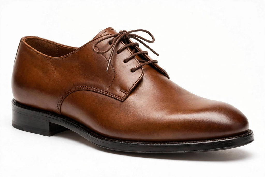BOOTZIA Derby Classique - Marron Royal